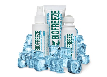 Bio Freeze cooling gel from Holistic Massage