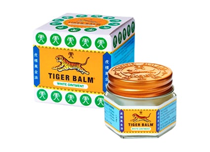  Tiger Balm massage oil from Holistic Massage